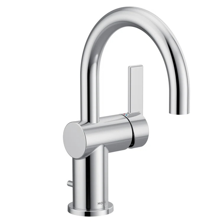 Cia Single Hole Bathroom Faucet, Modern One Handle Bathroom Sink Faucet with Drain Assembly | Wayfair North America