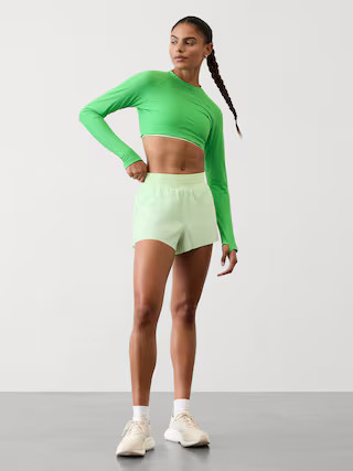 Fast Route Mid Rise 2" Run Short | Athleta