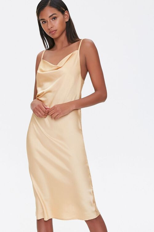 Satin Cowl Slip Dress | Forever 21 (US)