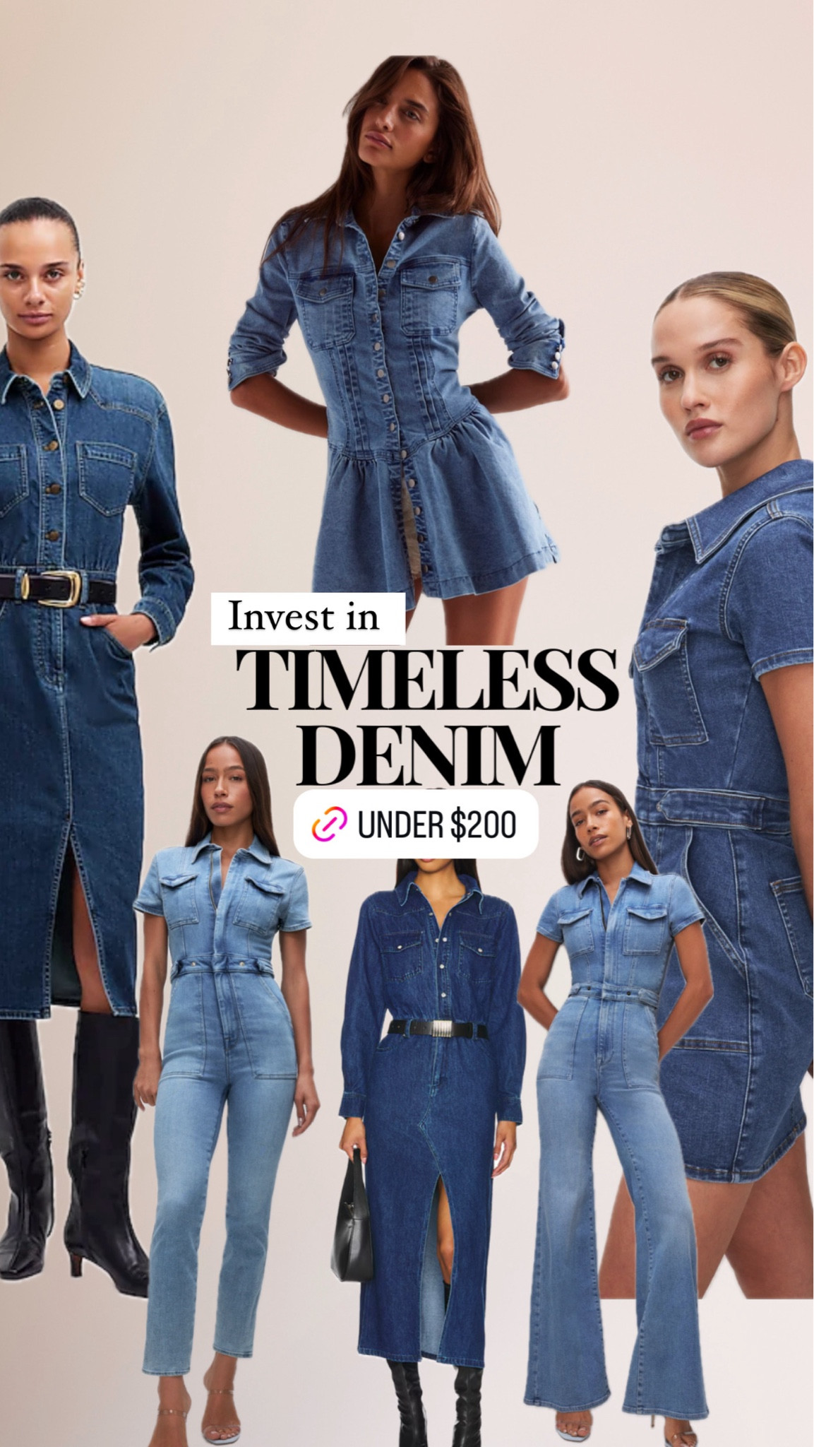 Capsule denim dress and denim jumpsuits 👖

#LTKSeasonal #LTKStyleTip #LTKWorkwear