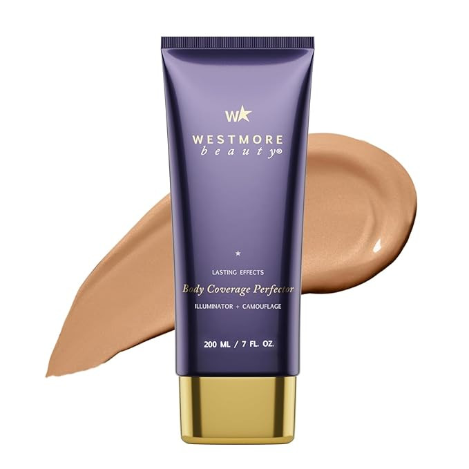 Westmore Beauty Body Coverage Perfector – Waterproof Leg & Body Makeup - Tattoo Cover Up Makeup... | Amazon (US)