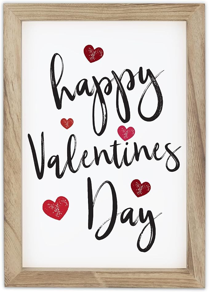 Farmhouse Wall Decor Signs For Valentines and St Patricks Day Decor With Interchangeable Sayings ... | Amazon (US)