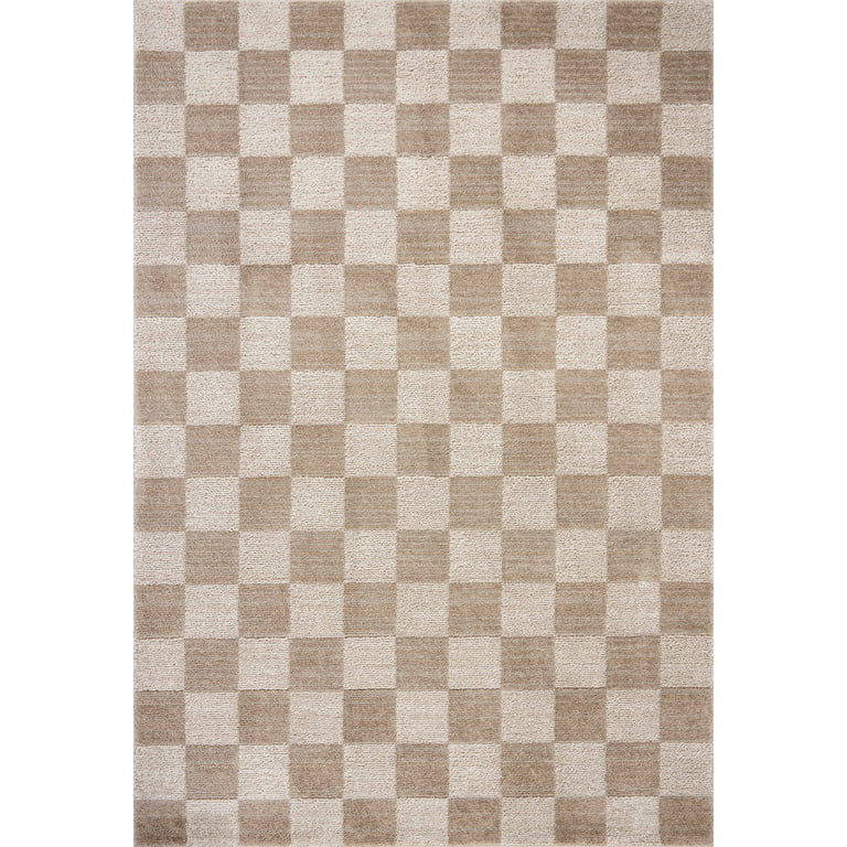 Chris Loves Julia x Loloi Calvin Pebble / Ivory 3'-6" x 5'-6" Accent Rug | Walmart (US)