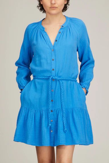 Rainey Dress in Cobalt | Hampden Clothing