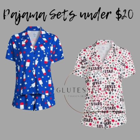 Cute pajama sets under $20, 4th of July pajamas, Memorial Day weekend, Americana style, red, white and blue  

#LTKSaleAlert #LTKFindsUnder50 #LTKSeasonal