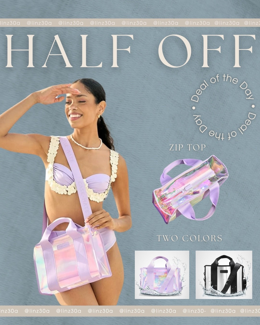 The cutest crossbody beach bag - also works for stadiums! Other colors available! 

Beach bag, crossbody bag, deal of the day, prime day, Amazon finds, Amazon deals 

#LTKSaleAlert #LTKFindsUnder50 #LTKItBag