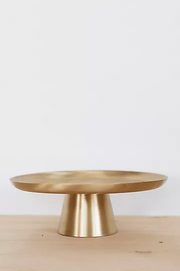 Connected Goods Brass Cake Stand | Anthropologie (US)