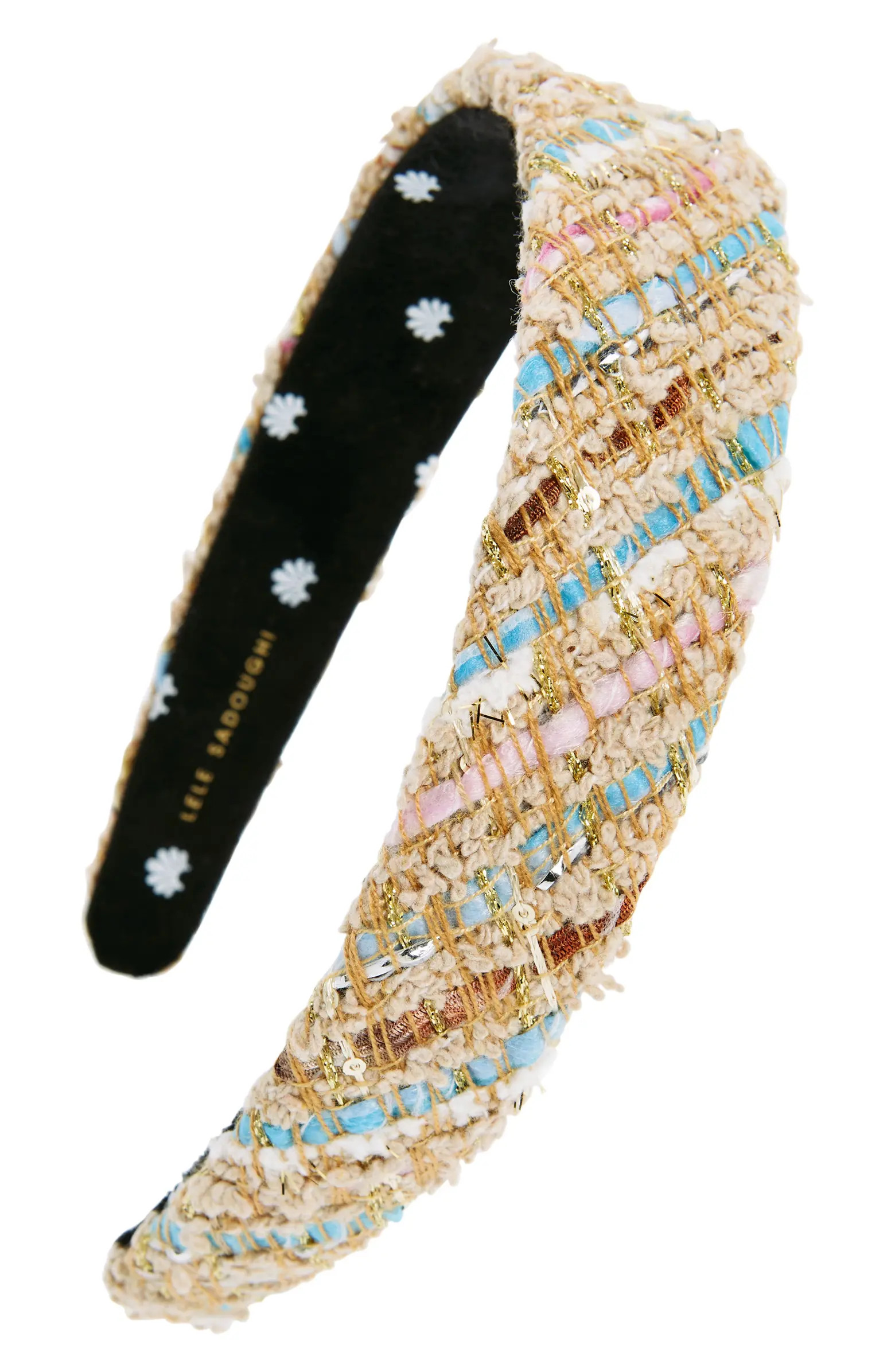 Lele Sadoughi Bessette Tweed Headband | Nordstrom | Nordstrom