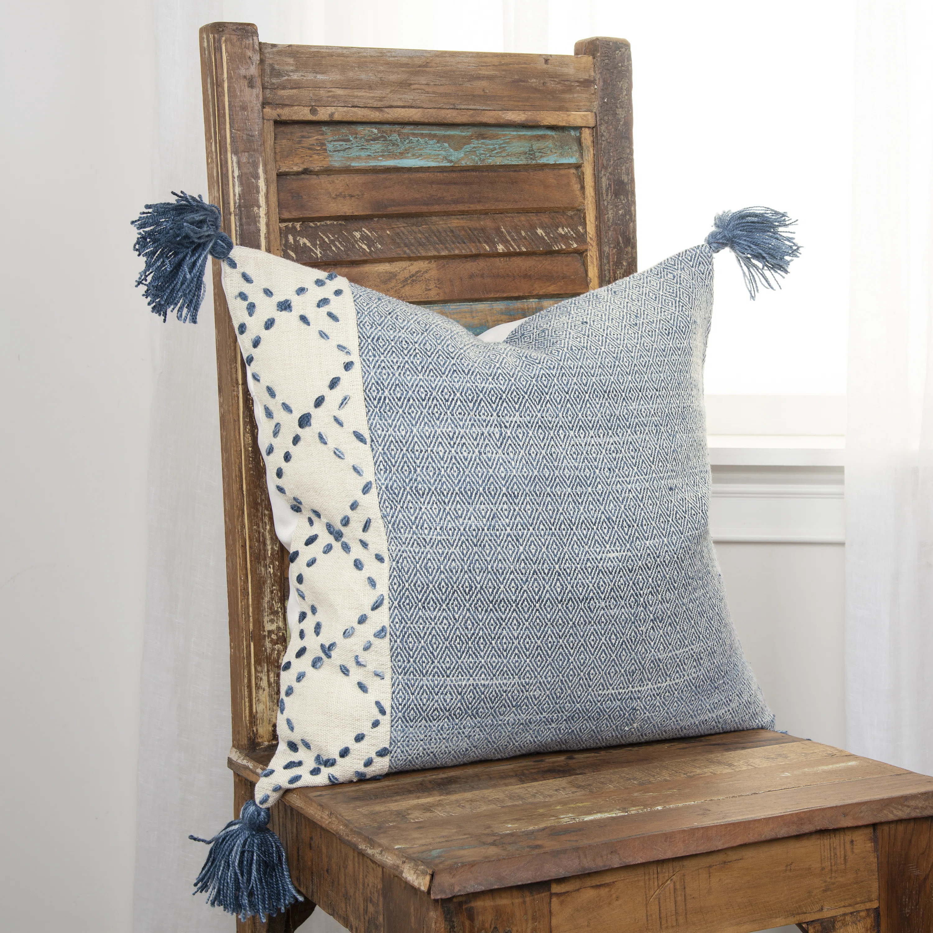 Clavier Geometric Throw Pillow | Wayfair North America