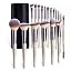 BS-MALL Makeup Brush Set 18 Pcs Professional Foundation Powder Concealers Eyeshadow Blush Synthet... | Amazon (US)