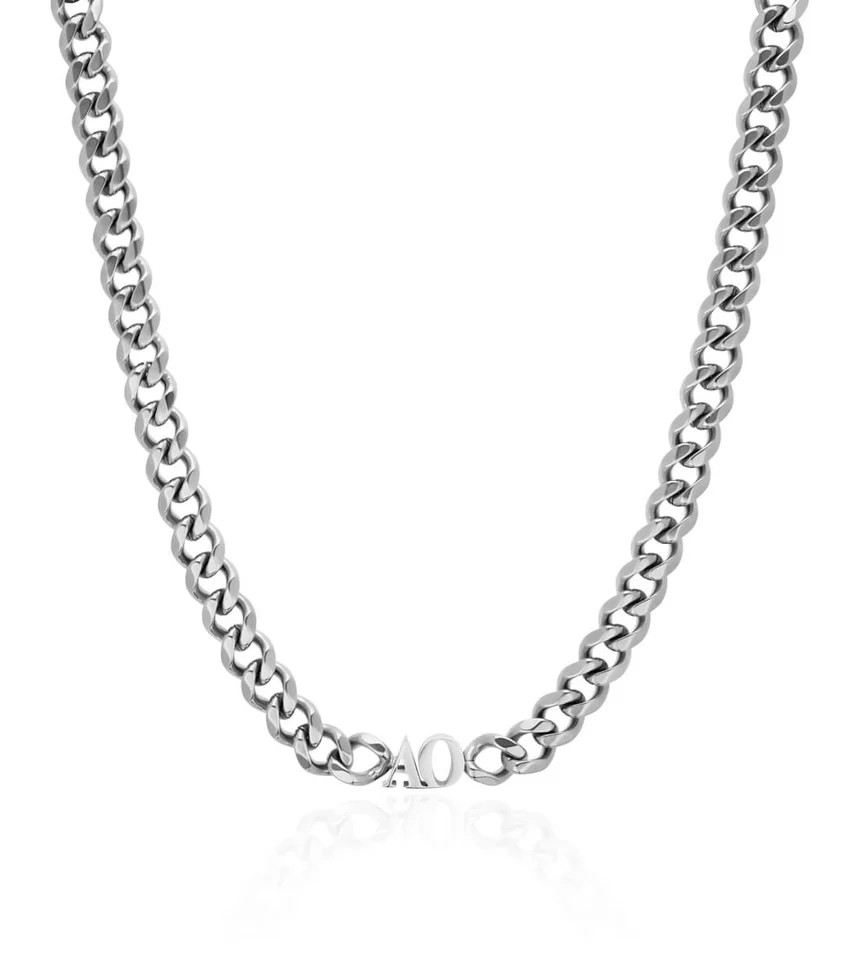 Initial Choker (Silver) | Abbott Lyon
