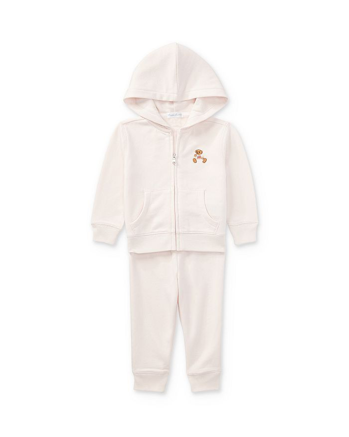 Ralph Lauren Girls' French Terry Hoodie & Pants Set - Baby Back to Results -  Kids - Bloomingdale... | Bloomingdale's (US)