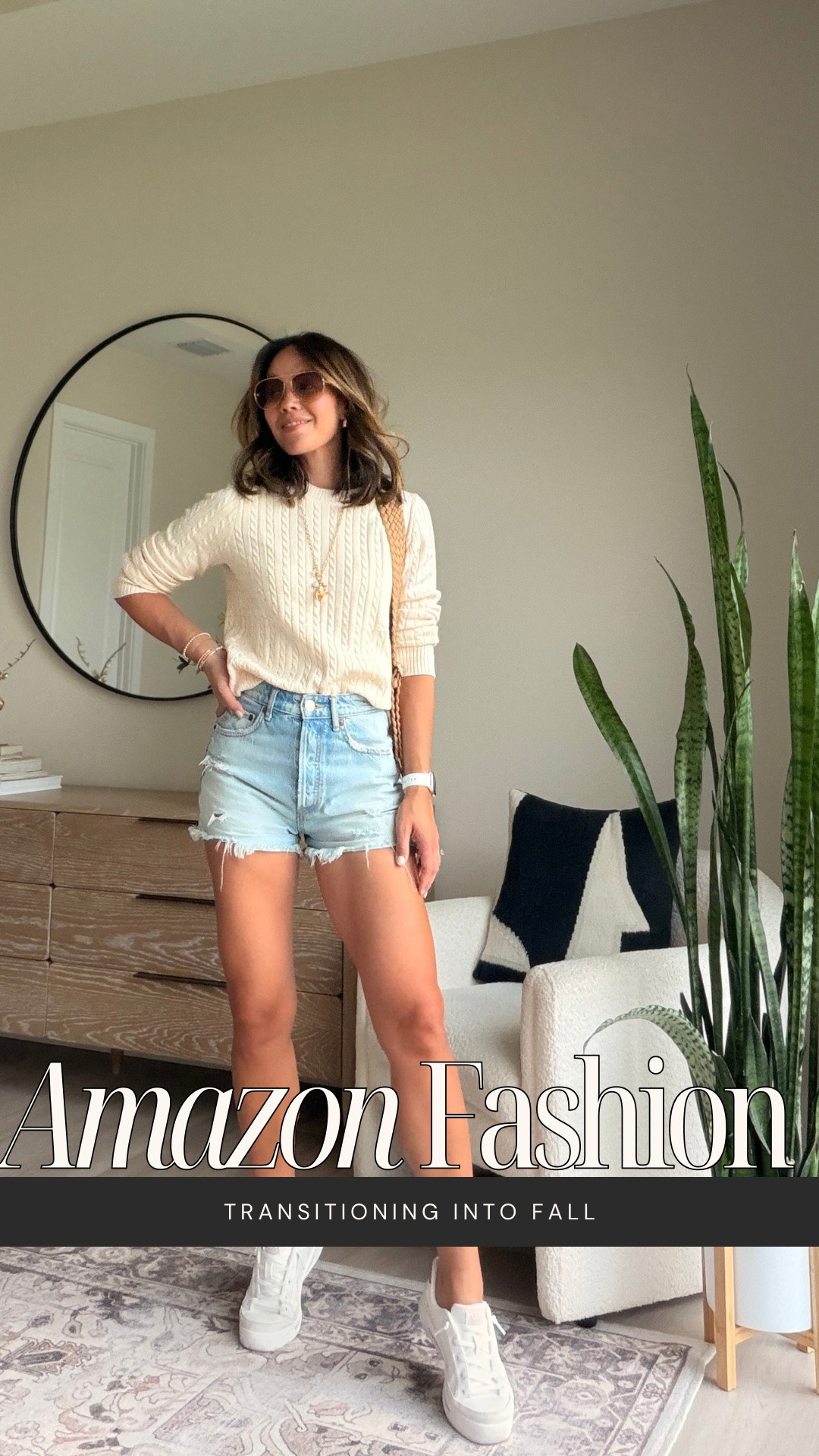 One of those pieces that makes the transition into fall so easy. 🤎🍂

This lightweight cream cable-knit sweater is perfect for those in-between weeks when it still feels like summer during the day but you want to start bringing fall pieces back into your wardrobe. I love it with distressed denim shorts and sneakers now, then with full-length denim or trousers once the temperatures start dropping.

Sweater details I love:

• Soft, lightweight, breathable knit with a comfortable stretch
• Classic cable-knit texture and crew neck
• Easy transitional weight for late summer into fall
• Works just as well with shorts now as it will with denim and trousers later

#LTKootd #LTKgrwm #LTKSeasonal