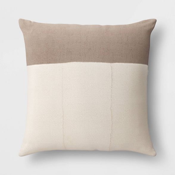 24" Throw Pillow Vintage Gray - Threshold™ designed with Studio McGee | Target