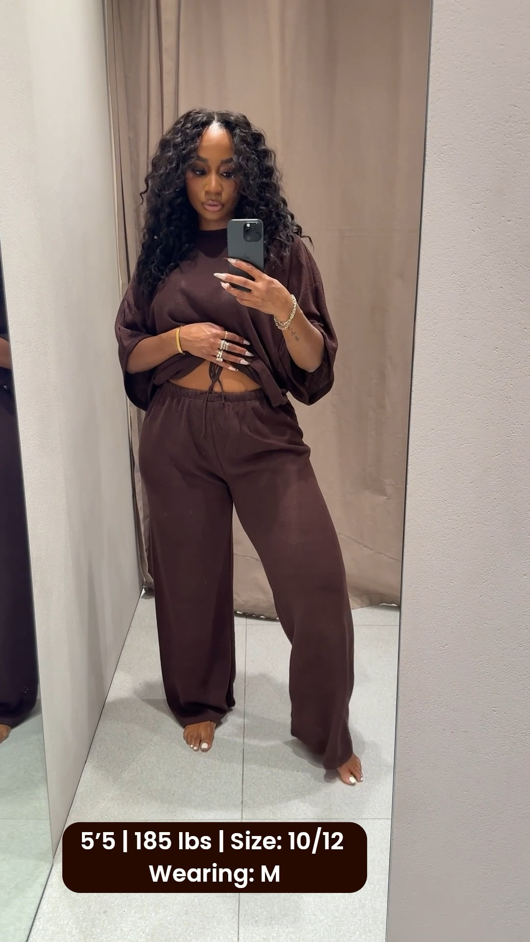 Wide leg and flare shirt loungewear set find!

#LTKMidsize #LTKootd