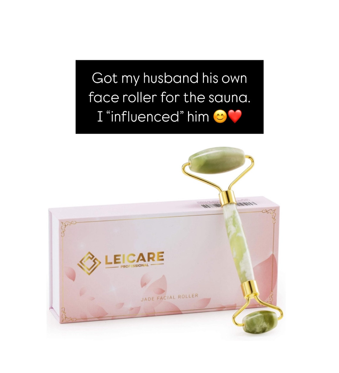 I use my face roller in the sauna and he asked if I would get him one too! Got him the jade one  

#LTKActive #LTKFitness #LTKFindsUnder50