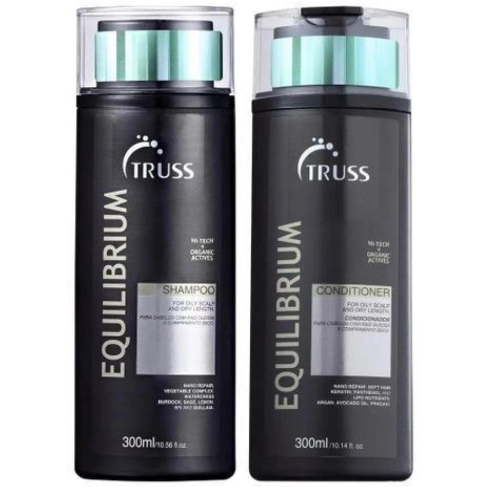 Truss Kit Shampoo e Condicionador Equilibrium 300ml em Promoção | Ofertas na Americanas | Americanas (BR)