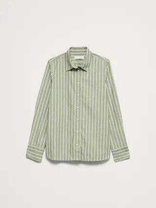 The Everyday Shirt in Cotton Poplin | Banana Republic (CA)