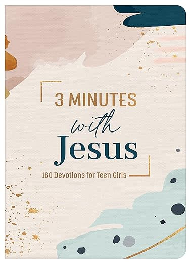 3 Minutes with Jesus: 180 Devotions for Teen Girls (3-minute Devotions)      Paperback – July 1... | Amazon (US)