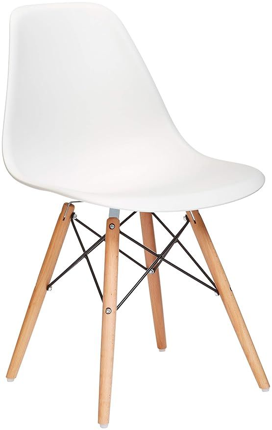 Phoenix Home Dining Chair, Single, Natural/White | Amazon (US)