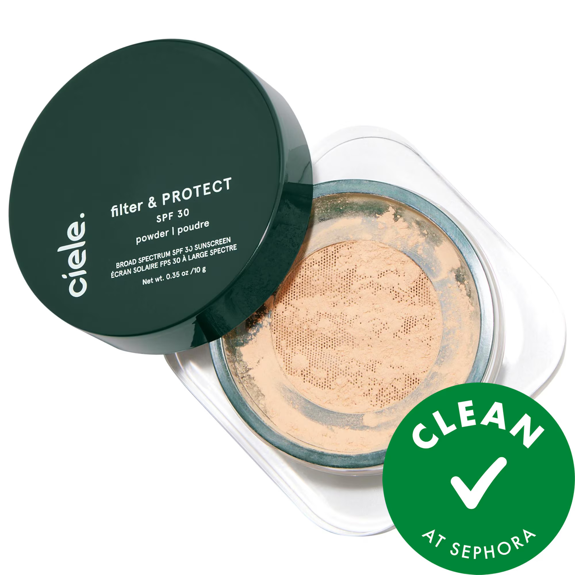 ciele filter & PROTECT SPF 30+ blurring finishing and setting powder 1 0.35 oz / 10 g | Sephora (US)