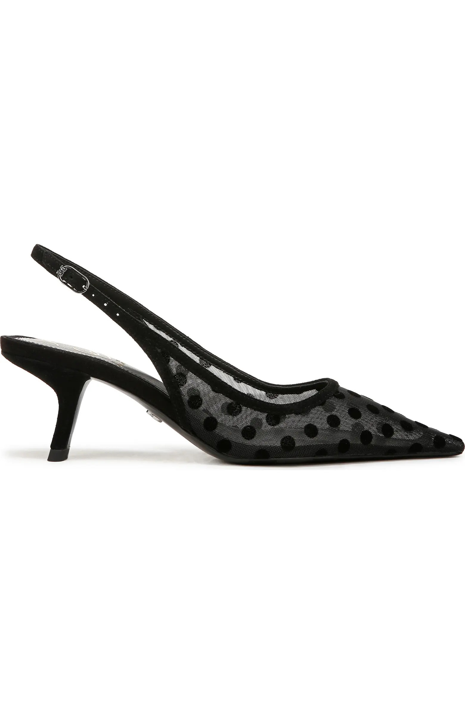 Sam Edelman Bianka Slingback Mesh Pointed Toe Pump (Women) | Nordstrom | Nordstrom