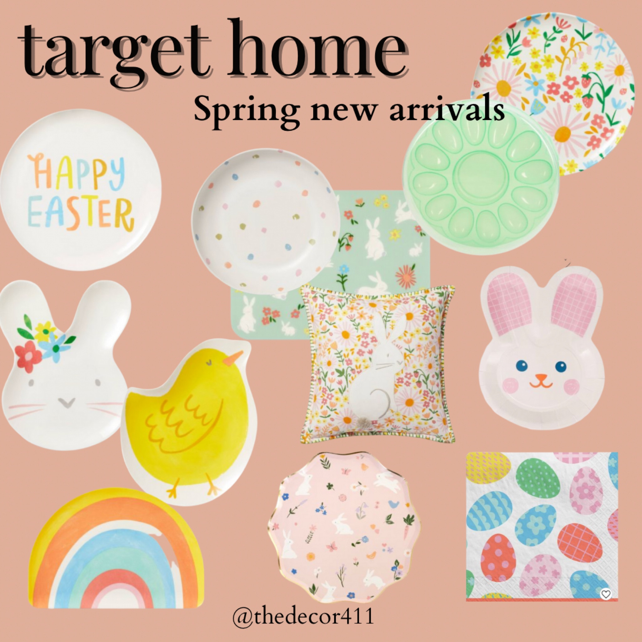 Target spring home new arrivals 
Target new arrivals - home decor 
Target faux florals - faux stems - faux greenery - front porch welcome mat - vases -  threshold - studio McGee - furniture - faux plants - faux trees - spring florals - living room furniture - tv console - living room - Easter decor - Easter home decor - Easter wreath - Easter bunny - spring table - Easter plates - spring plates - bunny plates 
Rug - area rug 

#LTKSeasonal #LTKhome #LTKsalealert