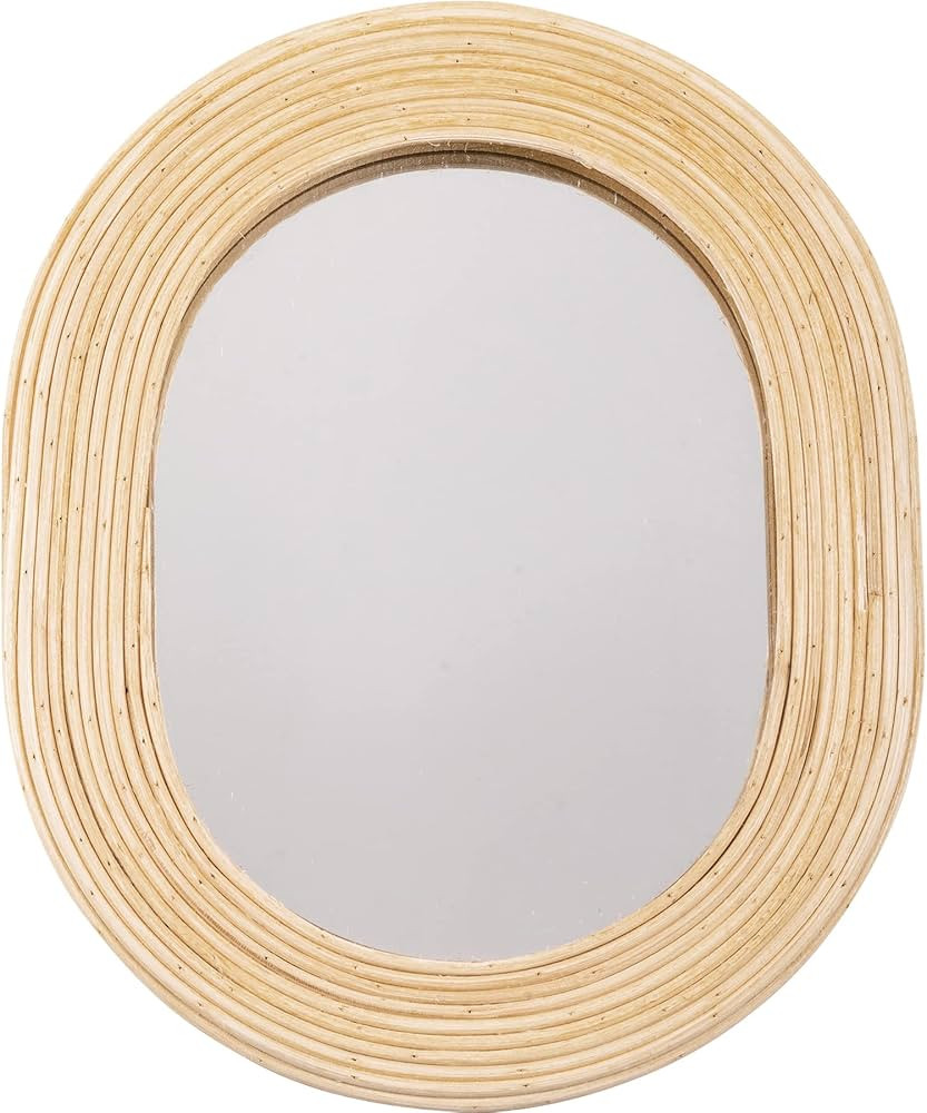 Primitives by Kathy Small Oval Rattan Design Decorative Mirror | Amazon (CA)