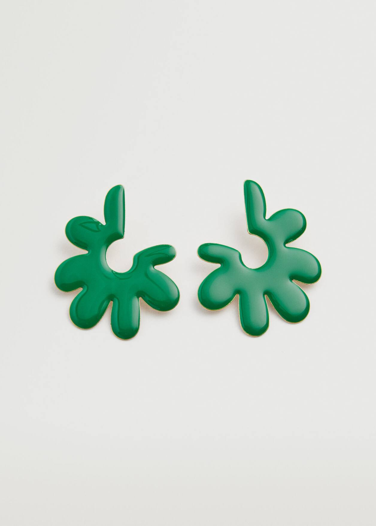Floral earrings | MANGO (US)