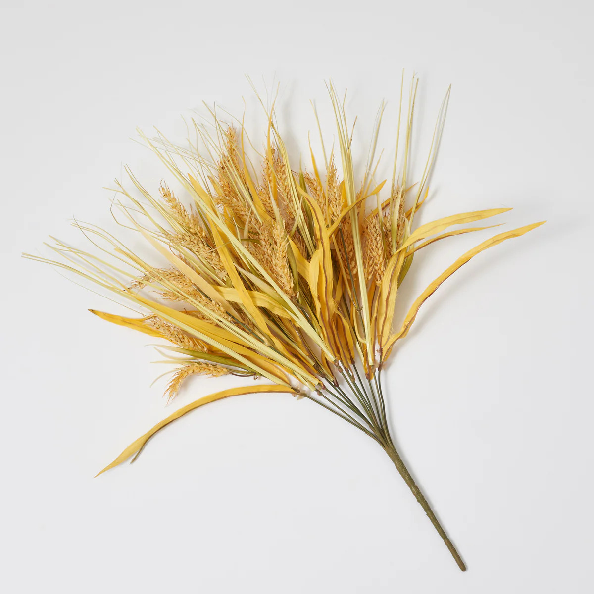 Blonde Triticum Faux Wheat Grass Bush   - 22" | Darby Creek Trading