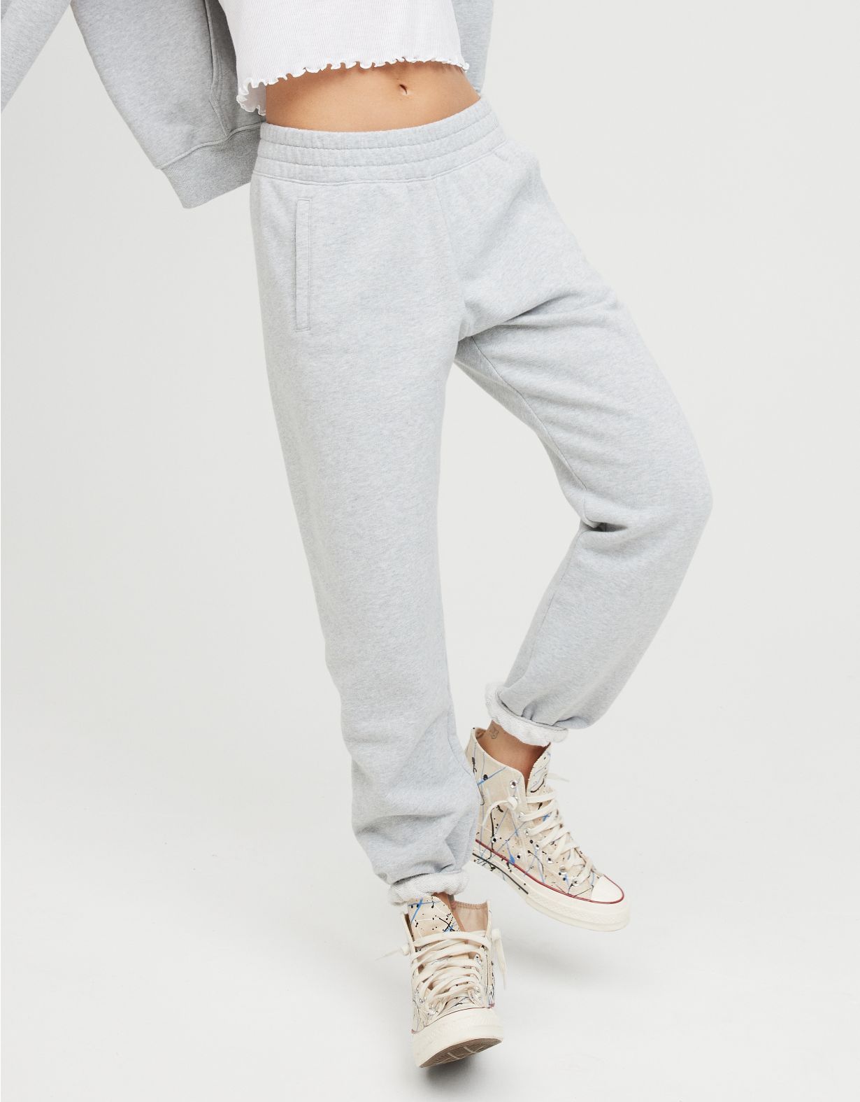 OFFLINE By Aerie Throw-Back Fleece Jogger | American Eagle Outfitters (US & CA)