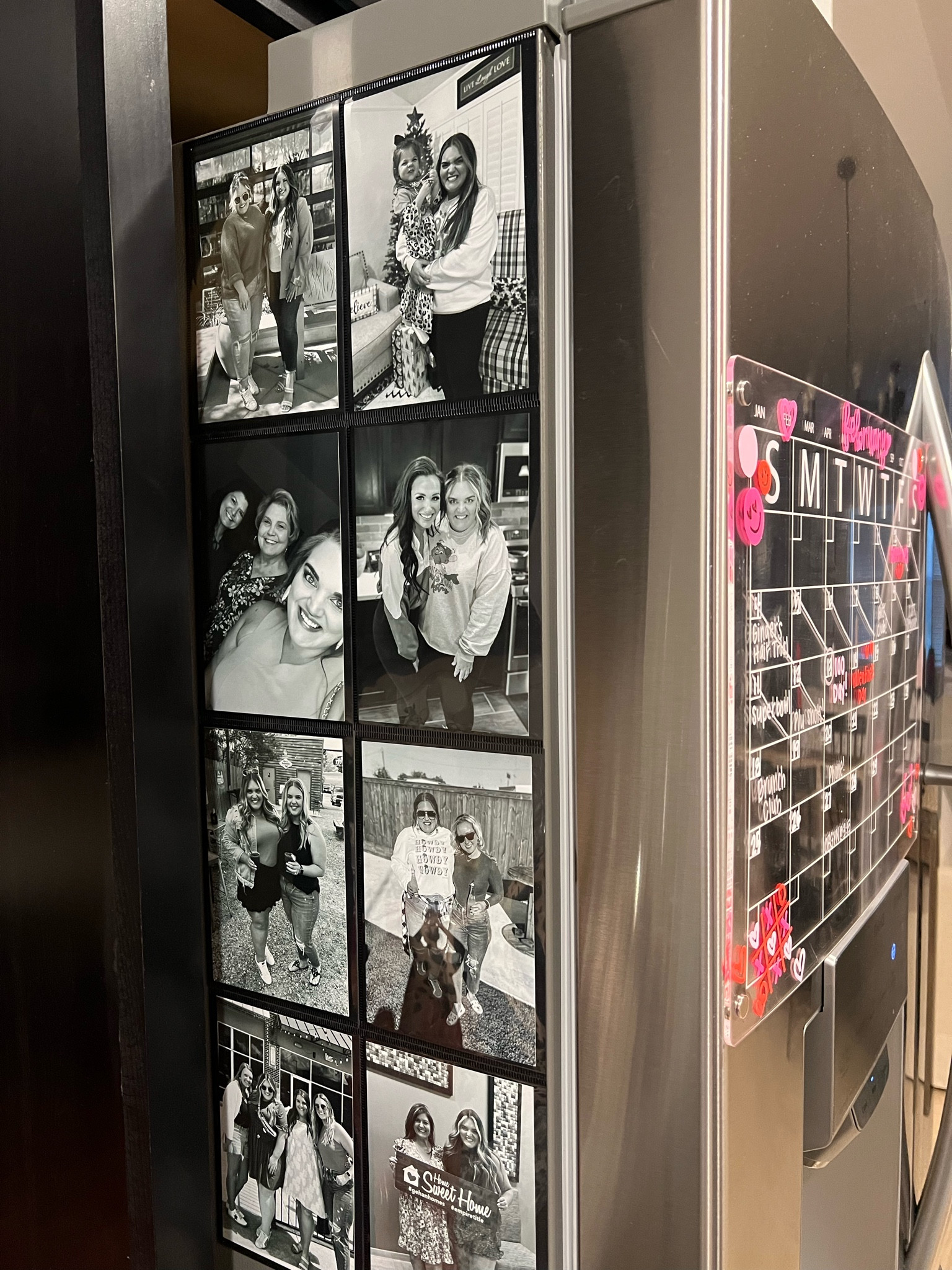 Refrigerator magnetic picture frames | Kitchen decor | Amazon kitchen finds | Acrylic calendar 

#LTKfindsunder50 #LTKhome