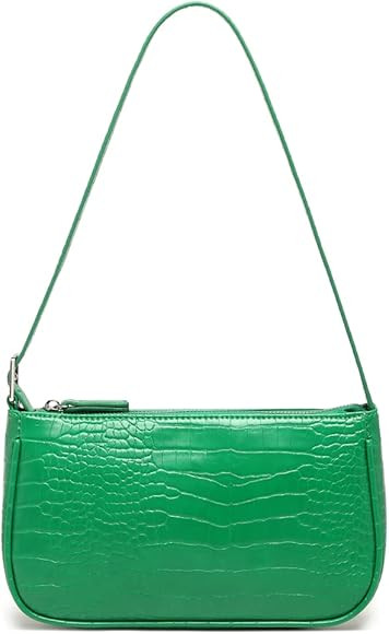 Small Purse for Women, Adjustable Shoulder Bags Crocodile Pattern Clutch Purse with Zipper Closur... | Amazon (US)