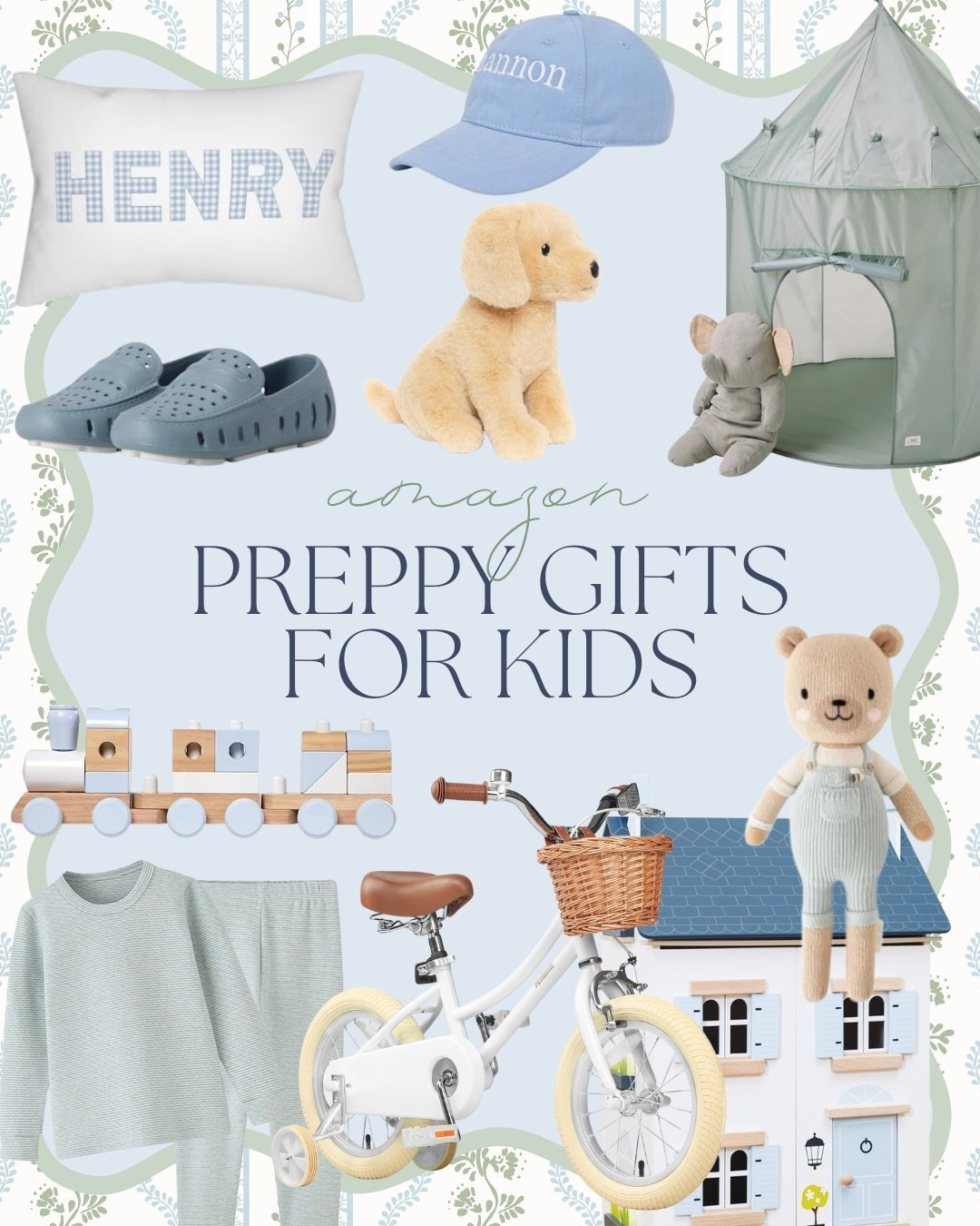 Preppy gifts for kids from Amazon! 

Gifts for kids, toddler gifts, baby gifts, toddler girl gifts, toddler boy gifts, Amazon gift ideas, toddler gift guide, preppy gifts  

#LTKGiftGuide #LTKKids