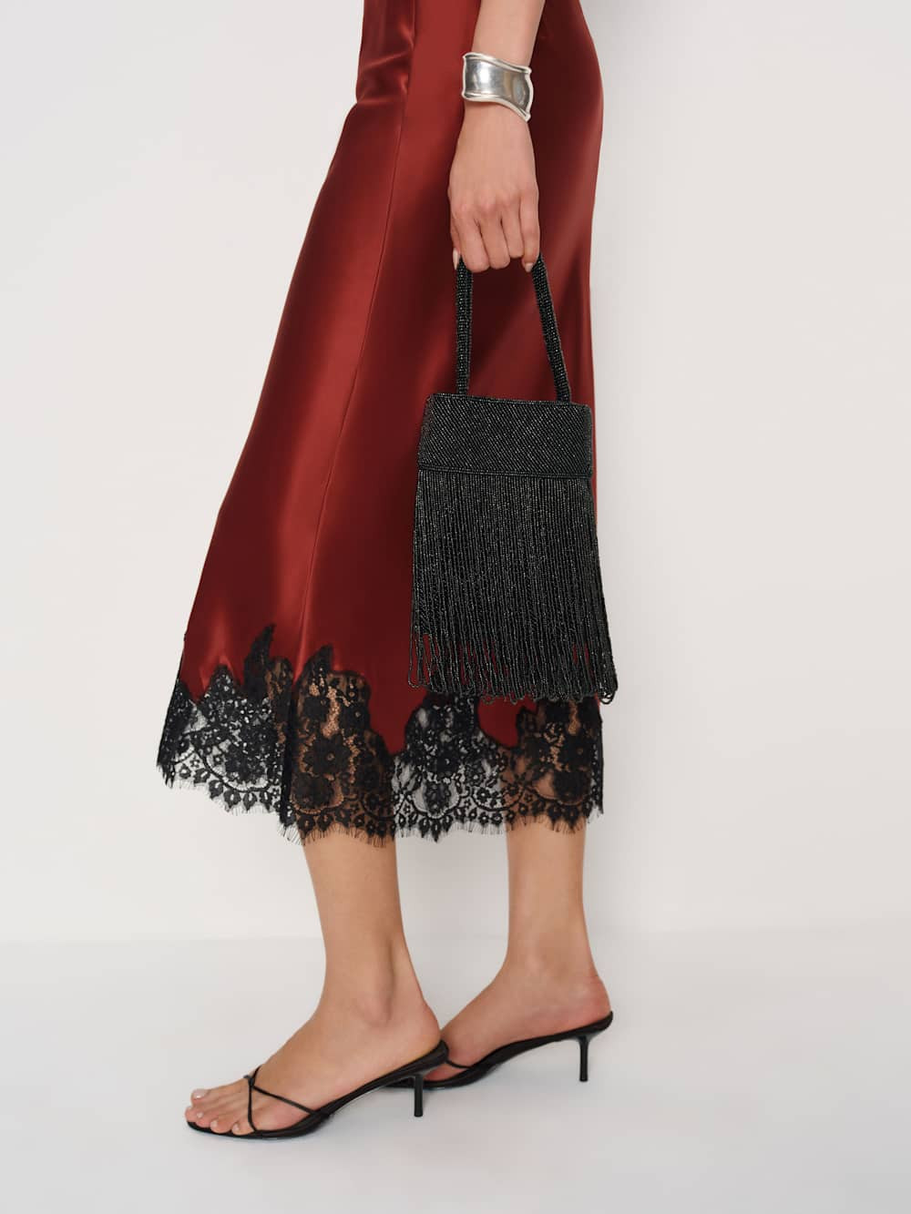 Valentina Mini Beaded Bag | Reformation (Global)