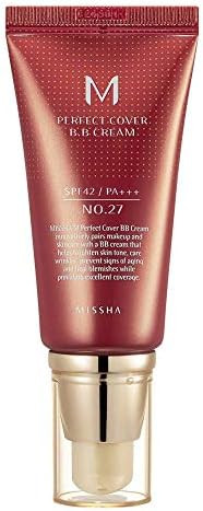MISSHA M PERFECT COVER BB CREAM #27 SPF 42 PA+++ 50ml-Lightweight, Multi-Function, High Coverage ... | Amazon (US)