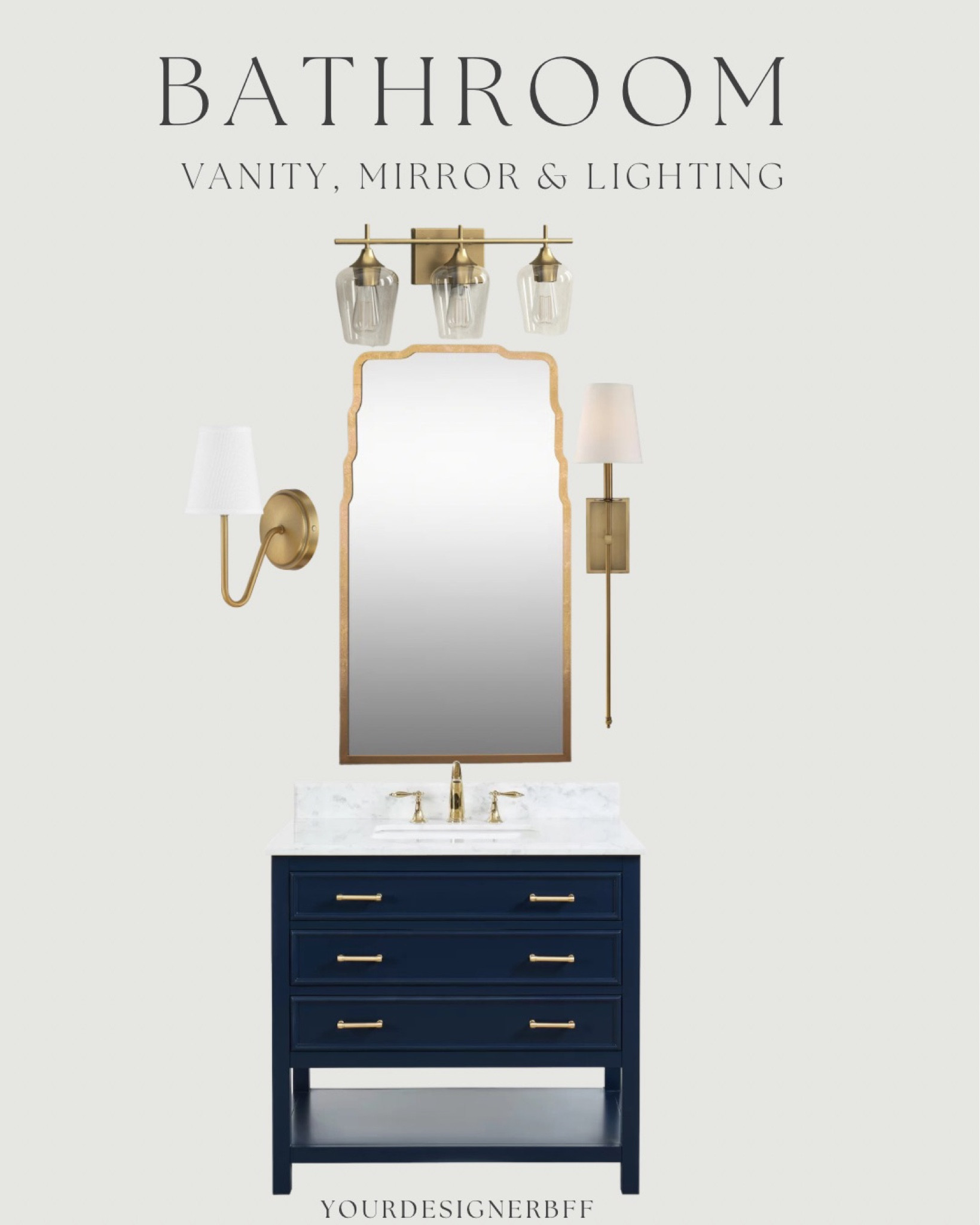 Bathroom vanity combination 

#LTKhome