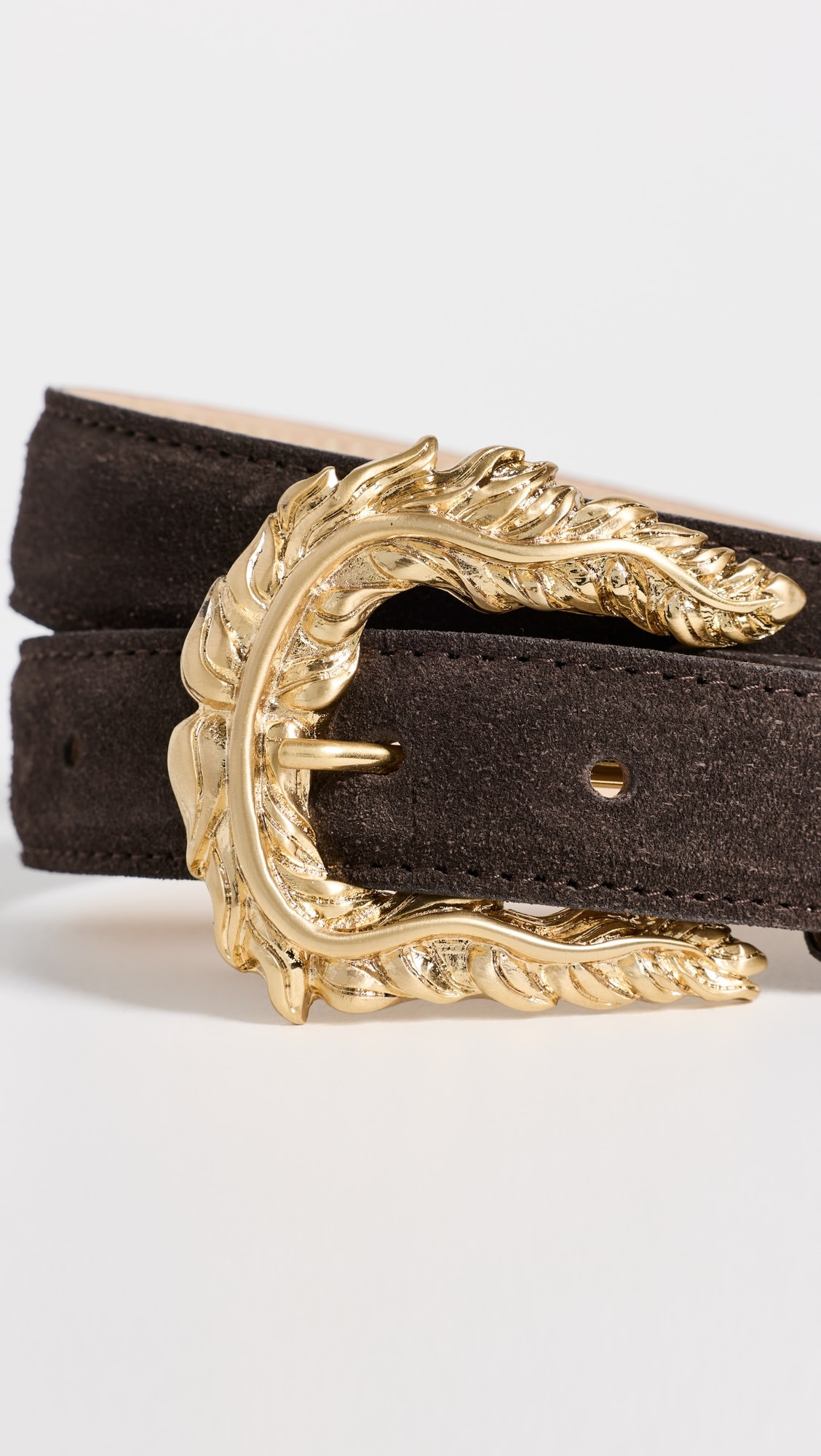 L'AGENCE Sedaris Feathered Edge Belt | Shopbop | Shopbop