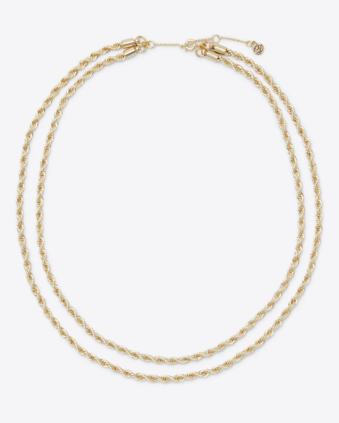 Double Layer Rope Chain Necklace | Draper James (US)