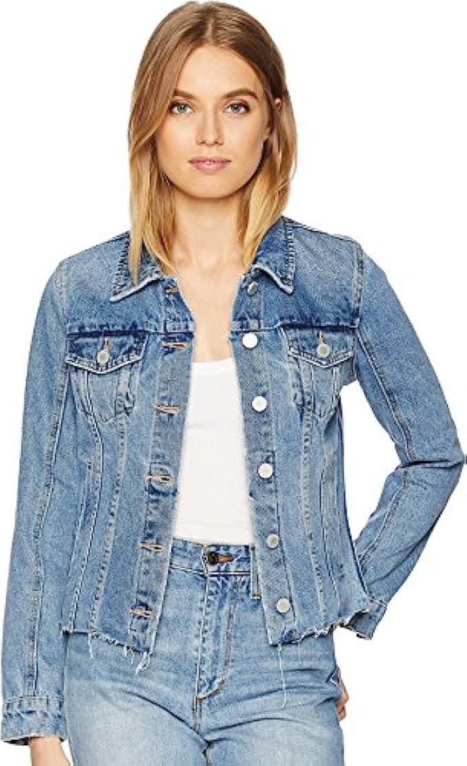 Blank NYC Womens Denim Jacket in Traffic Jam | Amazon (US)