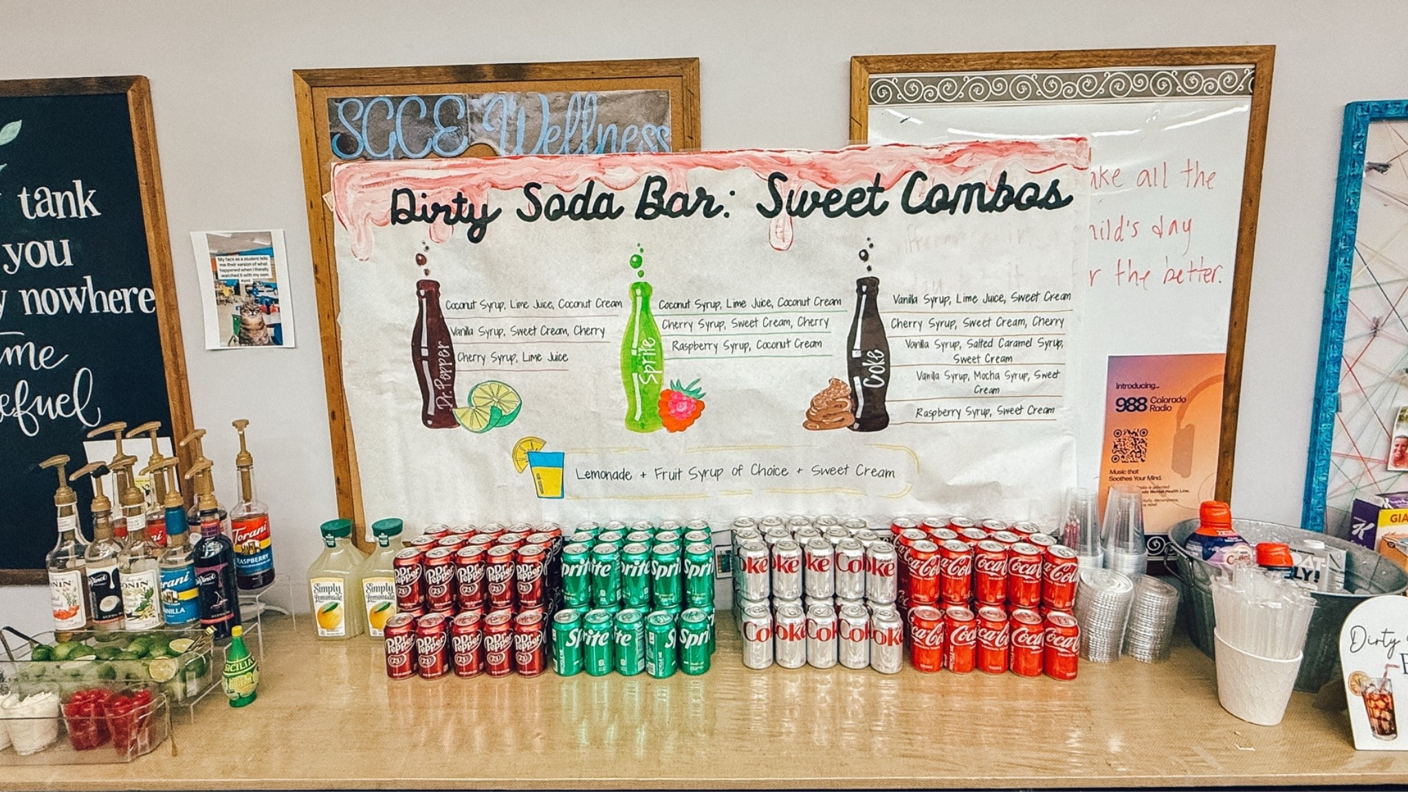 Another dirty soda bar - set up for my youngest daughter’s elementary school
#dirtysoda #dirtysodabar #teacherappreciation

#LTKfoodie