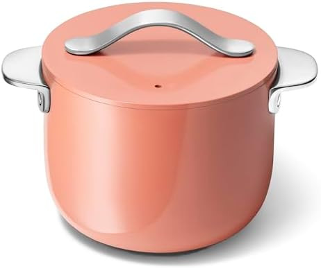 Caraway Petite Cooker - 2 Qt Ceramic Coated Pot - Free From Forever Chemicals - Perfect for Rice,... | Amazon (US)