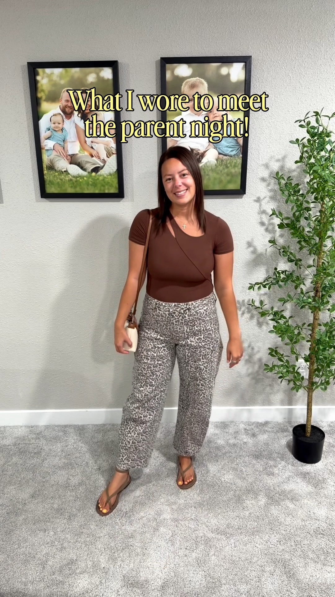 What I wore to meet the parent night. I love pairing cute basics with fun pieces! My pants are unfortunately sold out but linking similar pairs!

#LTKootd