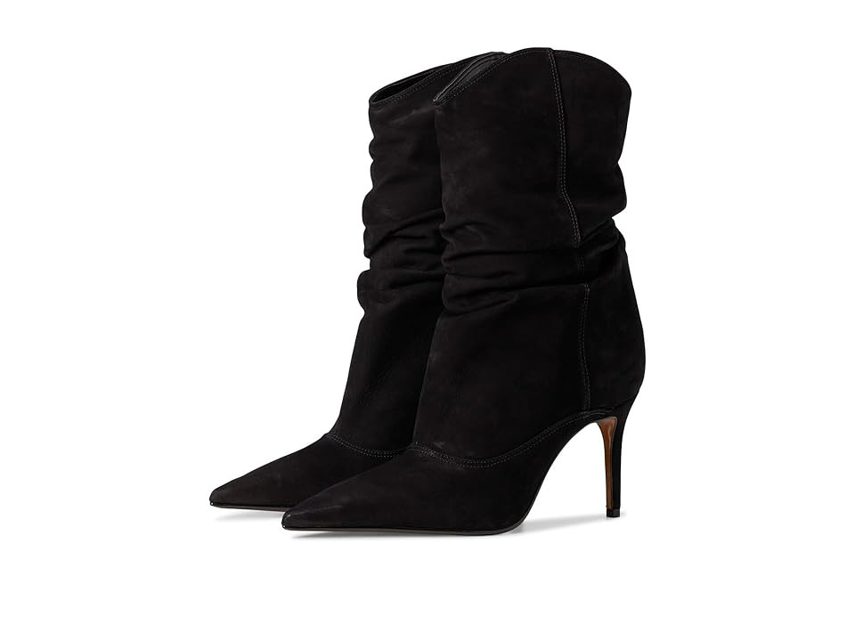 Schutz Maryana Slouch Women's Boots Black : 6 M, Suede | Zappos