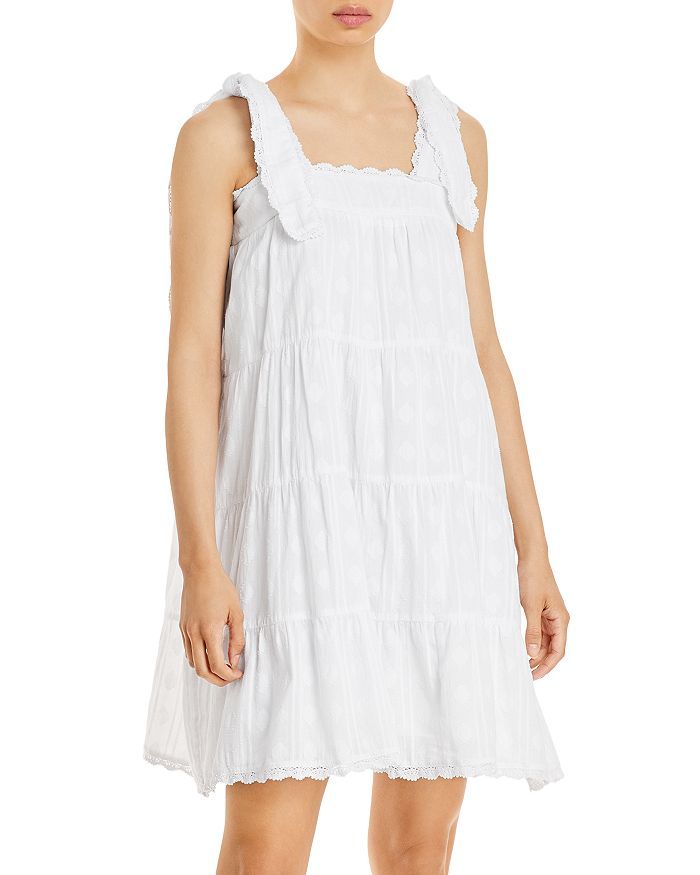Lace Trim Tiered Babydoll Dress - 100% Exclusive | Bloomingdale's (US)