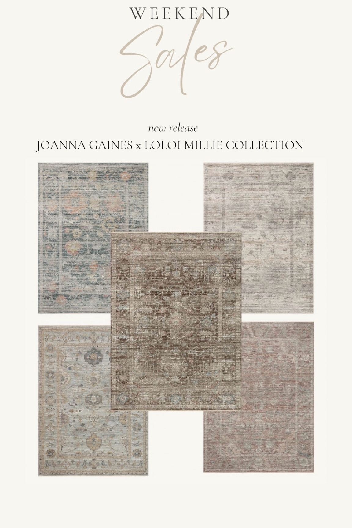 Area rugs, Joanna Gaines Magnolia x Loloi 

#LTKunder100 #LTKhome