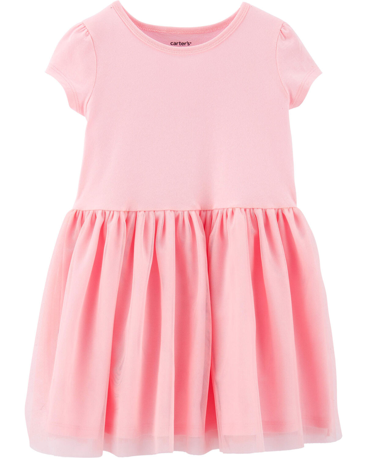 Pink Toddler Tutu Jersey Dress | carters.com | Carter's