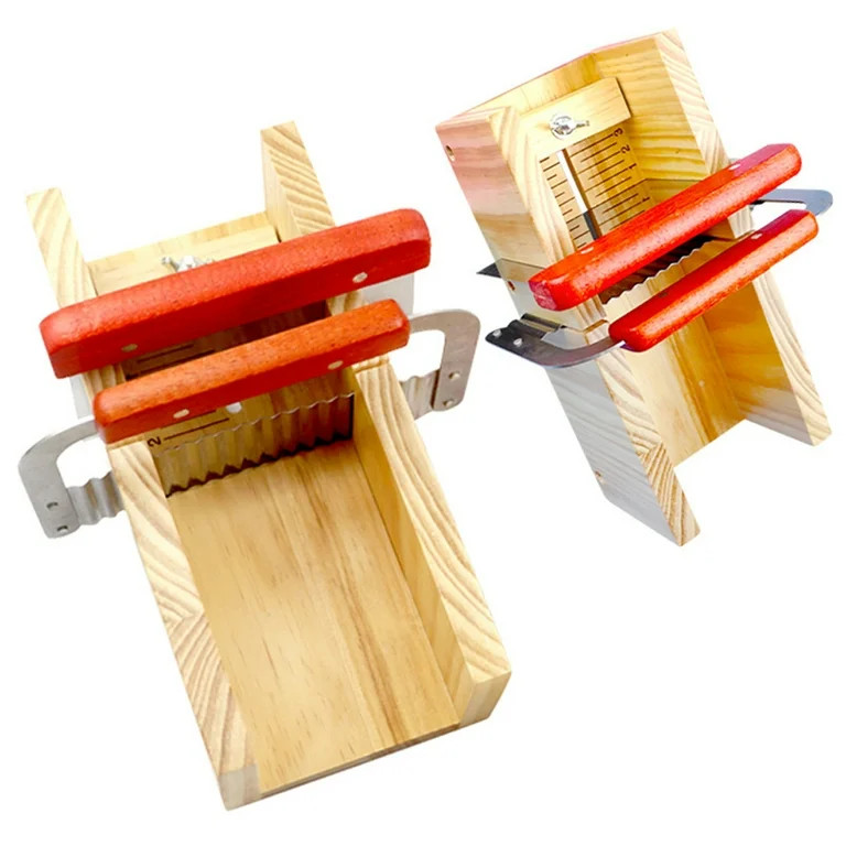 Multifunctional Wood Mold Soap Cutter Set DIY Handmade Soap Loaf Cutting Tools - Walmart.com | Walmart (US)