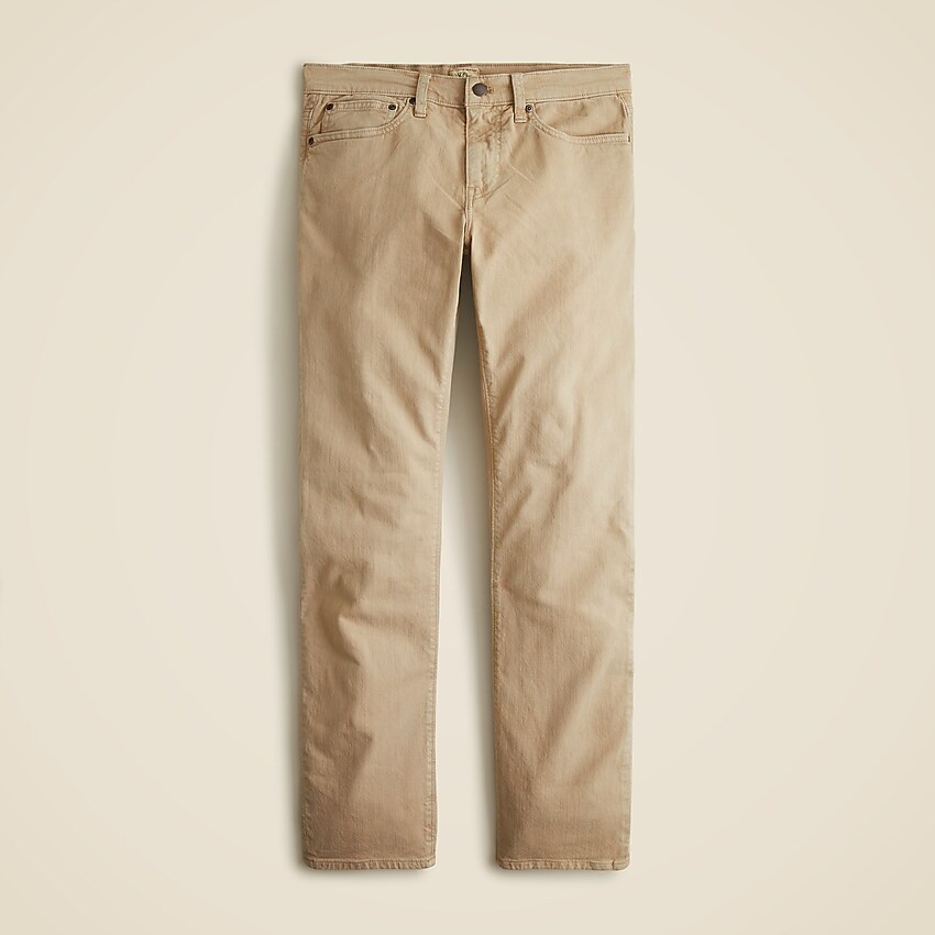 484 Slim-fit garment-dyed five-pocket pant | J. Crew US