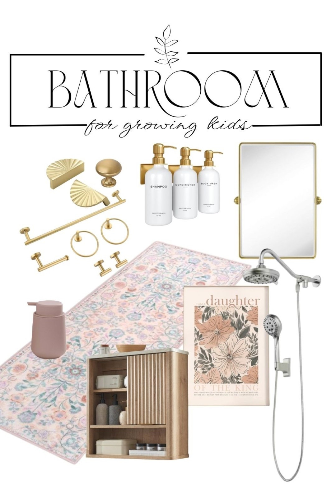 Perfect essentials for a bathroom with growing kids. Can you tell I have girls ?! 🙃

#bathroominspo #bathroomidea #girlbathroom #kidbathroom #bathroomdecor #bathroomstyling

#LTKHome #LTKKids #LTKFamily